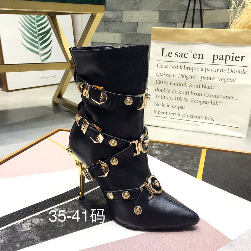 versace boots womens