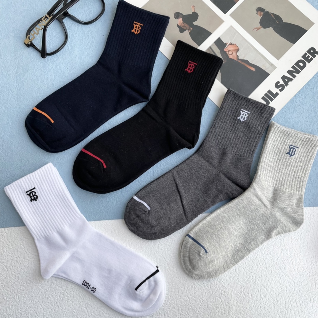 Burberry Socks 920572 29.00 USD, Wholesale Replica Burberry Socks