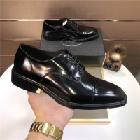 $98.00 USD Prada Leather Shoes For Men #917812