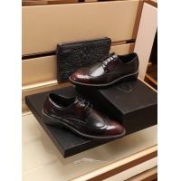 $88.00 USD Prada Leather Shoes For Men #918183