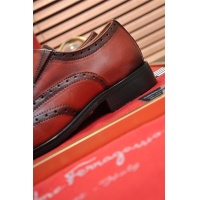 $98.00 USD Salvatore Ferragamo Leather Shoes For Men #918767