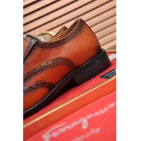 $98.00 USD Salvatore Ferragamo Leather Shoes For Men #918768