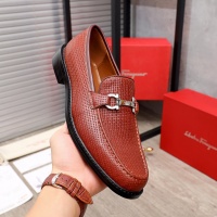 $80.00 USD Salvatore Ferragamo Leather Shoes For Men #918874