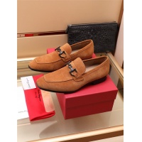 $118.00 USD Salvatore Ferragamo Leather Shoes For Men #919797