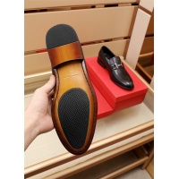 $82.00 USD Salvatore Ferragamo Leather Shoes For Men #919814