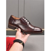 $108.00 USD Salvatore Ferragamo Leather Shoes For Men #922223