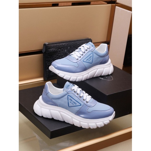 Replica Prada Casual Shoes For Men #926652 $88.00 USD for Wholesale