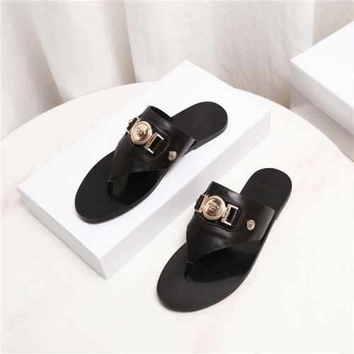 Versace Slippers For Women #926793 $68.00 USD, Wholesale Replica Versace Slippers