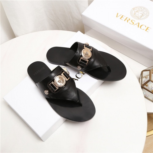 Replica Versace Slippers For Women #926793 $68.00 USD for Wholesale