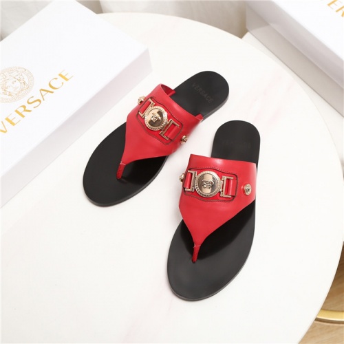Versace Slippers For Women #926794 $68.00 USD, Wholesale Replica Versace Slippers