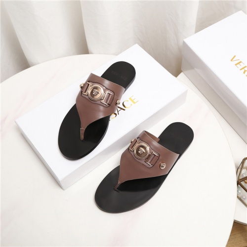 Versace Slippers For Women #926798 $68.00 USD, Wholesale Replica Versace Slippers