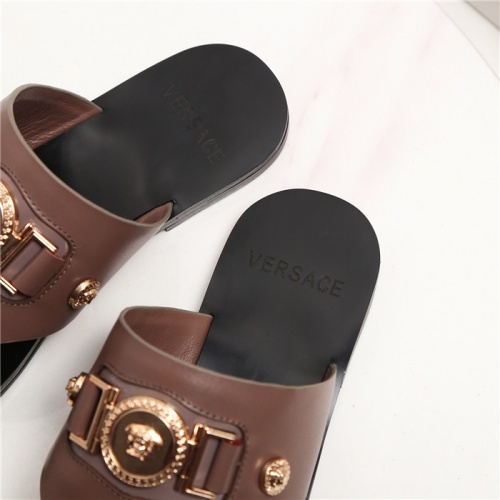 Replica Versace Slippers For Women #926798 $68.00 USD for Wholesale