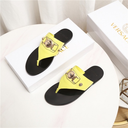 Versace Slippers For Women #926799 $68.00 USD, Wholesale Replica Versace Slippers