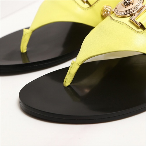 Replica Versace Slippers For Women #926799 $68.00 USD for Wholesale