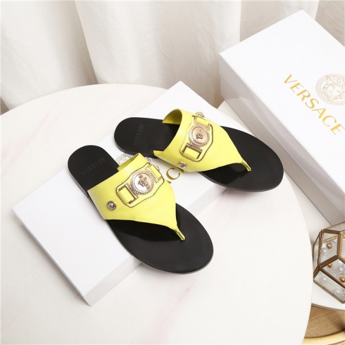 Replica Versace Slippers For Women #926799 $68.00 USD for Wholesale