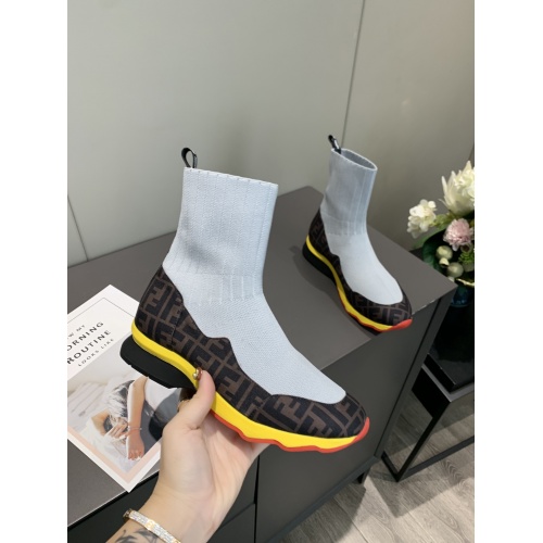 Replica Fendi Fashion Boots For Men #926821 $88.00 USD for Wholesale