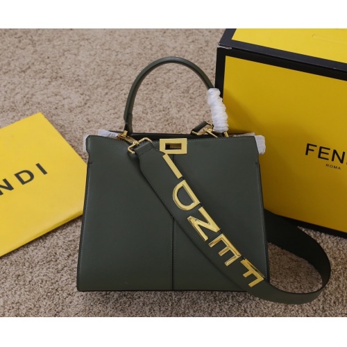 Fendi AAA Quality Handbags For Women #927210 $102.00 USD, Wholesale Replica Fendi AAA Quality Handbags