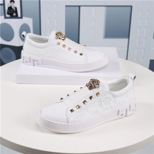 Replica Versace Casual Shoes For Men #927265 $72.00 USD for Wholesale