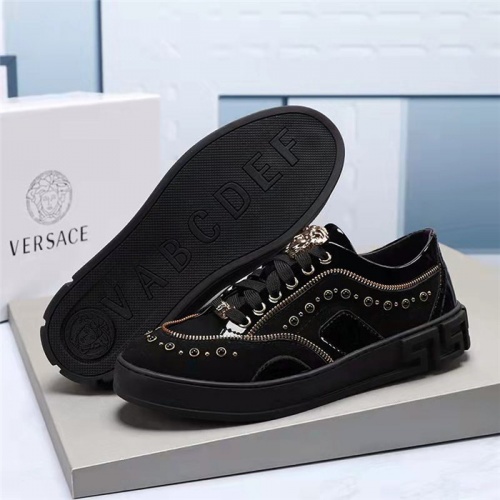 Replica Versace Casual Shoes For Men #927266 $80.00 USD for Wholesale