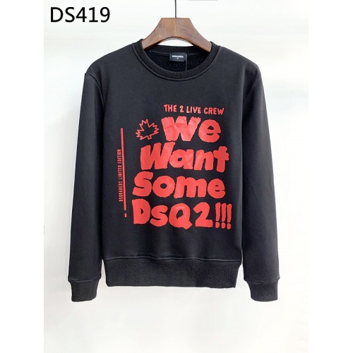 Dsquared Hoodies Long Sleeved For Men #927396 $43.00 USD, Wholesale Replica Dsquared Hoodies