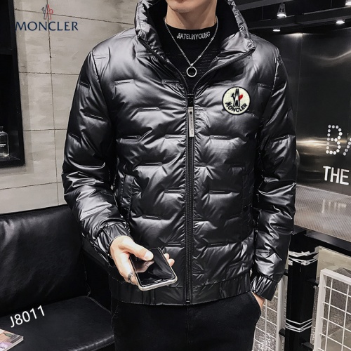 Replica Moncler Down Feather Coat Long Sleeved For Men #927475 $82.00 USD for Wholesale
