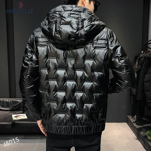 Replica Moncler Down Feather Coat Long Sleeved For Men #927478 $82.00 USD for Wholesale