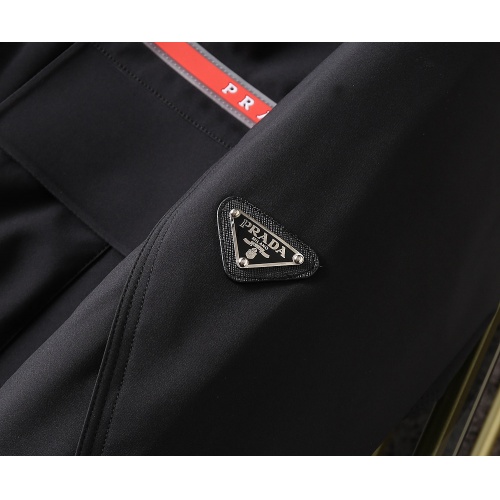 Replica Prada Down Coat Long Sleeved For Men #927481 $145.00 USD for Wholesale