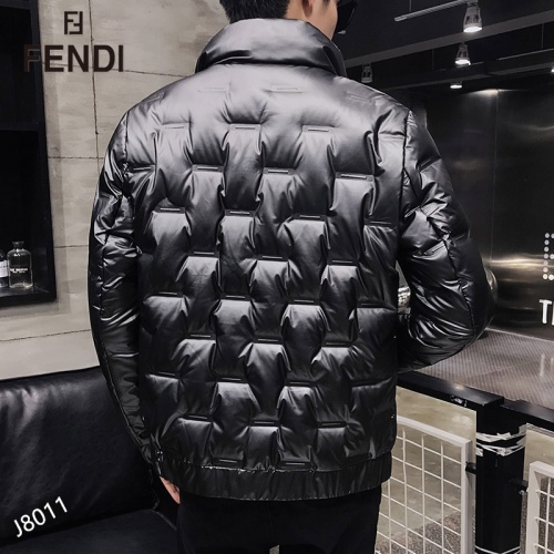 Replica Fendi Down Feather Coat Long Sleeved For Men #927490 $82.00 USD for Wholesale