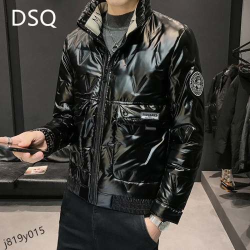 Dsquared Down Feather Coat Long Sleeved For Men #927499 $82.00 USD, Wholesale Replica Dsquared Down Feather Coat