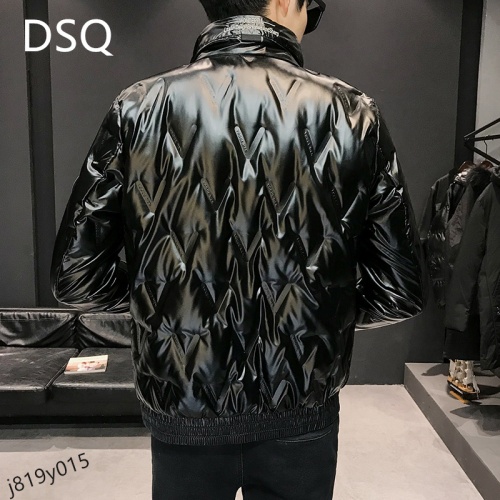 Replica Dsquared Down Feather Coat Long Sleeved For Men #927499 $82.00 USD for Wholesale