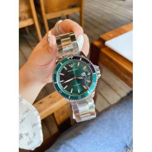 Armani Watches For Men #927520 $35.00 USD, Wholesale Replica Armani Watches