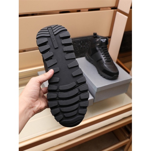 Replica Prada High Tops Shoes For Men #927574 $96.00 USD for Wholesale