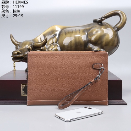 Replica Hermes AAA Man Wallets #927873 $60.00 USD for Wholesale