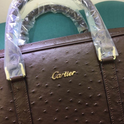 Replica Cartier AAA Man Handbags #927907 $105.00 USD for Wholesale
