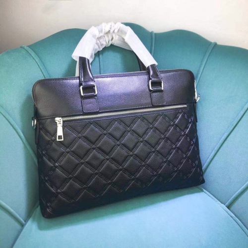Replica Versace AAA Man Handbags #927908 $102.00 USD for Wholesale