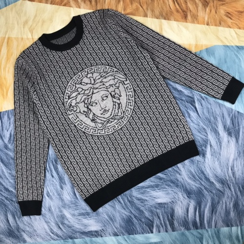 Versace Sweaters Long Sleeved For Men #927967 $48.00 USD, Wholesale Replica Versace Sweaters