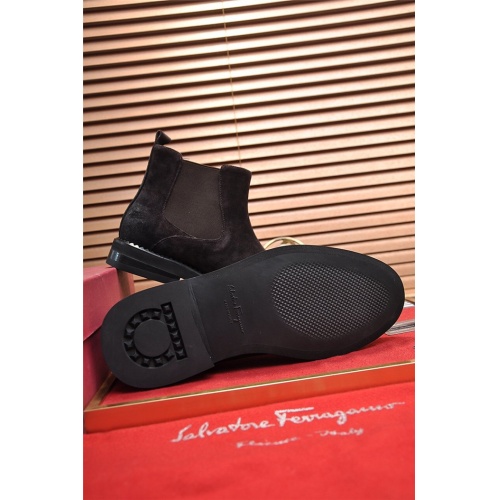 Replica Salvatore Ferragamo Boots For Men #928165 $130.00 USD for Wholesale