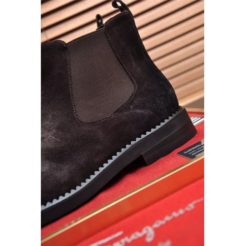 Replica Salvatore Ferragamo Boots For Men #928165 $130.00 USD for Wholesale