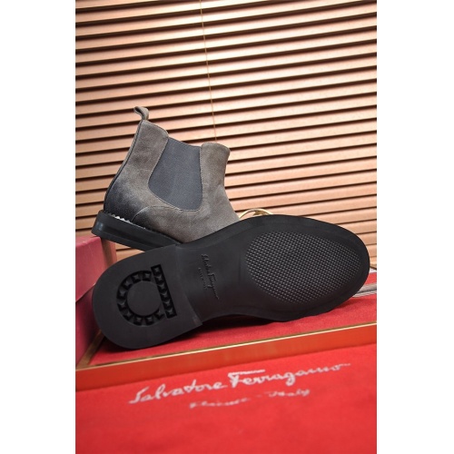 Replica Salvatore Ferragamo Boots For Men #928166 $130.00 USD for Wholesale