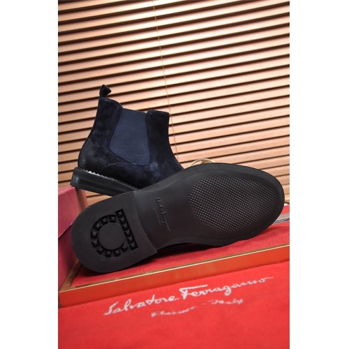 Replica Salvatore Ferragamo Boots For Men #928167 $130.00 USD for Wholesale