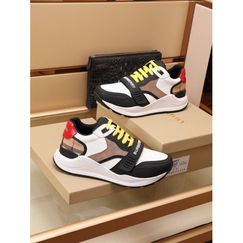 Replica Burberry Casual Shoes For Men #928195 $82.00 USD for Wholesale