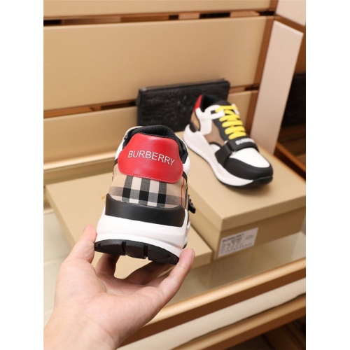 Replica Burberry Casual Shoes For Men #928195 $82.00 USD for Wholesale