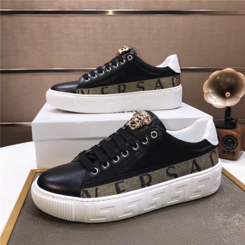 Versace Casual Shoes For Men #928261 $80.00 USD, Wholesale Replica Versace Casual Shoes