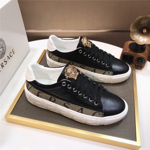 Replica Versace Casual Shoes For Men #928261 $80.00 USD for Wholesale