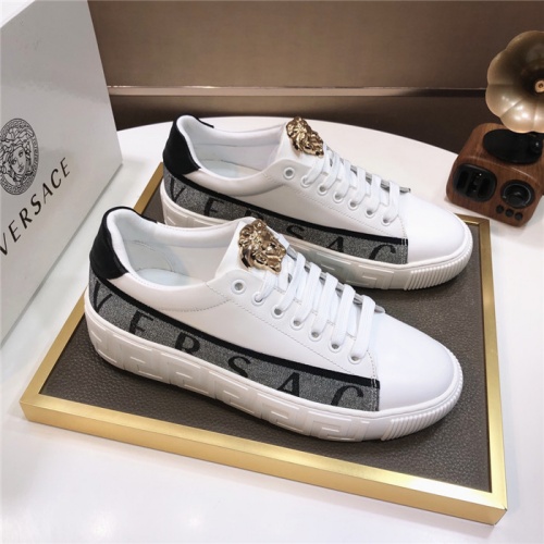 Replica Versace Casual Shoes For Men #928267 $80.00 USD for Wholesale