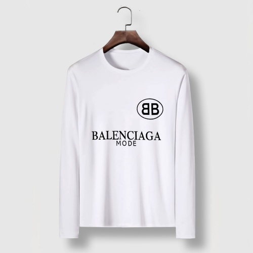 Balenciaga T-Shirts Long Sleeved For Men #928378 $29.00 USD, Wholesale Replica Balenciaga T-Shirts