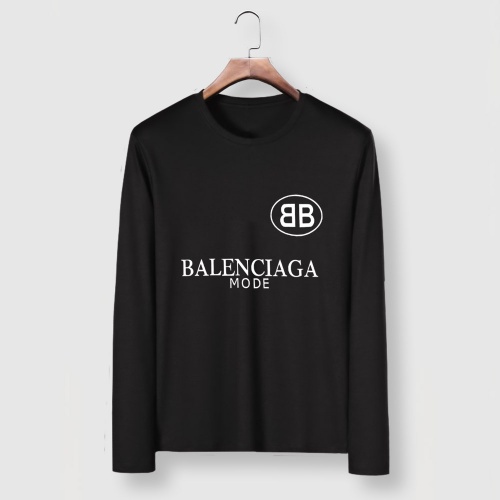 Balenciaga T-Shirts Long Sleeved For Men #928381 $29.00 USD, Wholesale Replica Balenciaga T-Shirts
