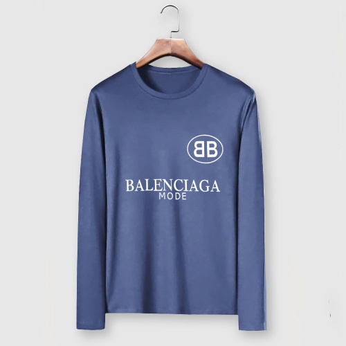 Balenciaga T-Shirts Long Sleeved For Men #928385 $29.00 USD, Wholesale Replica Balenciaga T-Shirts