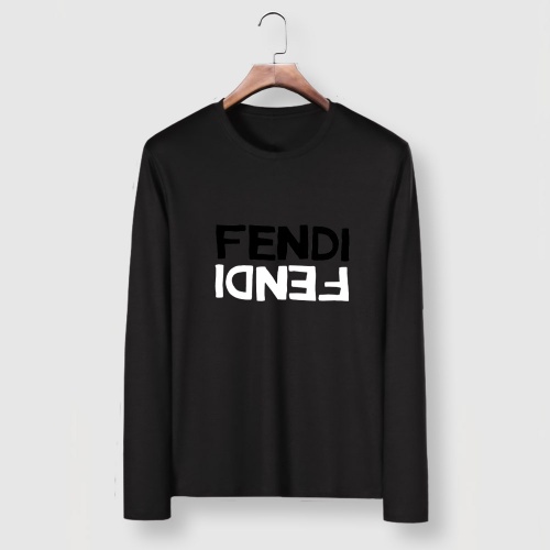 Fendi T-Shirts Long Sleeved For Men #928449 $29.00 USD, Wholesale Replica Fendi T-Shirts