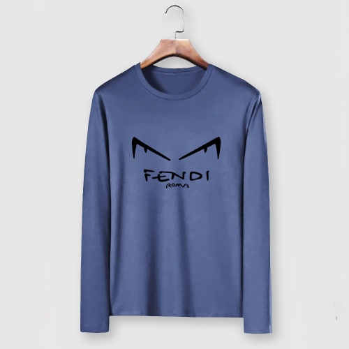 Fendi T-Shirts Long Sleeved For Men #928467 $29.00 USD, Wholesale Replica Fendi T-Shirts